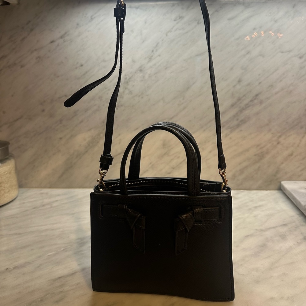 Small Black Shoulder bag from Zara, so useful! very durable too